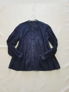UNIQLO ユニクロ シャツ ブラウス チュニック 黒　S