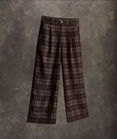 TR w cloth basic wide straight pantsのサムネイル