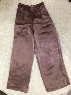 BEAUTY&YOUTH レディースサテンパンツ