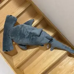 新品　サメ　BIGぬいぐるみ　シュモクザメ