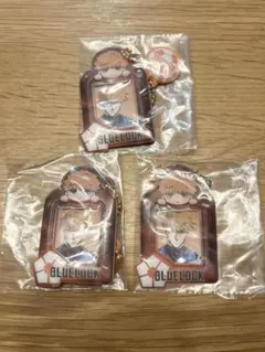 ブルーロック ミニフォトケースキーホルダー 3個セット