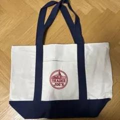 ネイビー トートバッグ