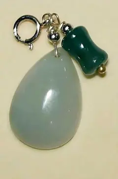 翡翠A貨と バチカンシルバー S925 のペンダント,チャーム