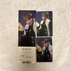 &TEAM 앤팀 ハルア HARUA 雪明かり ポップアップ クリアトレカ