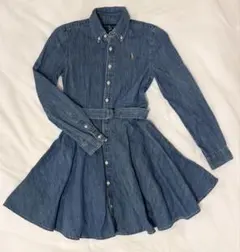 Ralph Lauren デニムシャツワンピース サイズ12