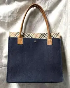 【美品】BURBERRY BLUE LABEL トートバッグ