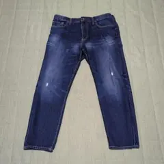 GU ワイドフィットデニムパンツ Lサイズ