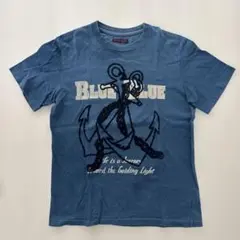 BLUE/BLUE アンカープリント Tシャツ サイズ2のサムネイル