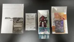 ガンダム 映画入場特典(SEED FREEDAM、ジークアクス、ハサウェイ)