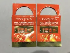 キリン Mrs.GREEN APPLE ステッカー 2枚入り
