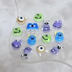 【 新品 】 大人気❣️ モンスターズインク ネイルパーツ 13個