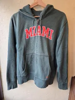 NIKE MIAMI パーカー グリーン ナイキ メンズS