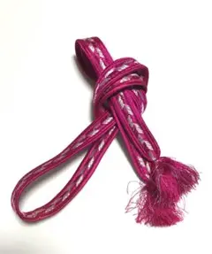 【アンティーク】帯締め　正絹　使用感あり　和装小物