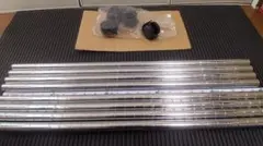 ルミナス　径25mmポール 150cm＋未使用キャスターのみ 送料込みのサムネイル