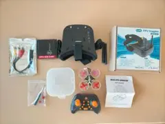 一部ジャンク　FPVゴーグル　ドローン　カメラ　セット