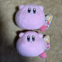 星のカービィ 羊毛フェルト風ぬいぐるみ 2点セット