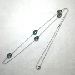 廃盤品】バカラ ネックレス フルール ドゥ プシデリック ドロップ