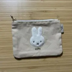 ミニフラットポーチ 平ポーチ ミッフィー