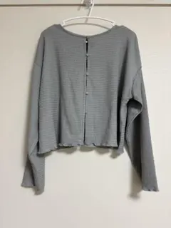 長袖カーディガン
