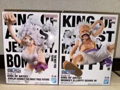 ワンピース ニカ ルフィ ボニー　フィギュアKING OF ARTIST セット
