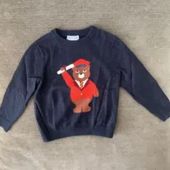 jacadi クマニットセーター 3A