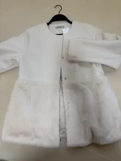 ファーコートアイボリー