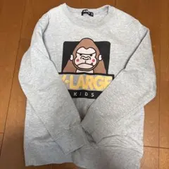 XLARGE KIDS トレーナー グレー 120cmのサムネイル
