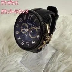 Tendence テンデンス 自動巻き スケルトン ガリバーラウンド 腕時計 黒 