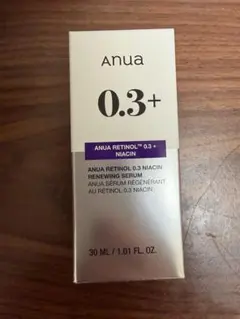 アヌアAnua レチノール 0.3+ ナイアシンリニューイングセラム 美容液
