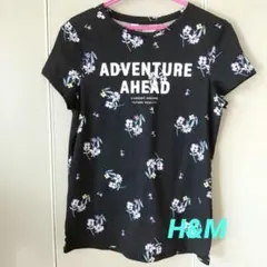 H&M⭐ADVENTURE AHEAD 花柄 半袖Tシャツ
