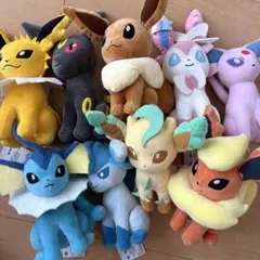 ポケモン ブイズ ぬいぐるみ 9体セット イーブイコレクション - メルカリ