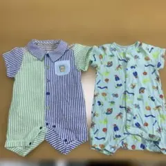 BREEZE ロンパース 2枚セット　60〜70サイズのサムネイル