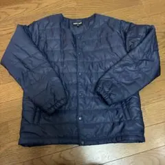 PERFECT DASH ネイビー キルティングジャケット 140
