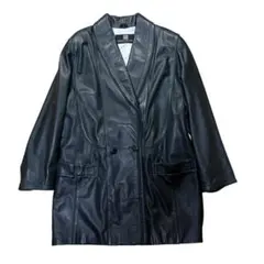 カミエルフォートヘンス　エナメル素材コート　黒　lacquered jacket カミエルフォートヘンス エナメル素材コート 黒 lacquered jacket