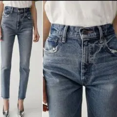 MOUSSY マウジー MVS ヴィンテージストレッチ スキニーデニム ２５