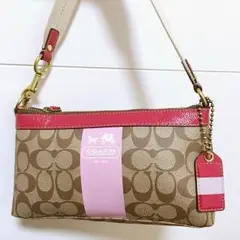 ☆レア☆ コーチ シグネチャー ミニバッグ ピンク