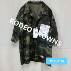 RODEO CROWNS 迷彩柄 ワークシャツ Mサイズのサムネイル