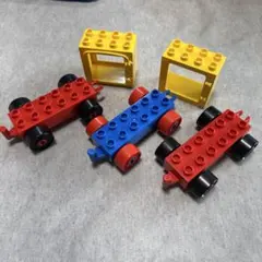 レトロ　レゴデュプロ　オールドレゴ　台車　窓　パーツ
