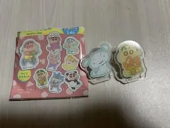 クレヨンしんちゃん アクリルクリップ 2種セット