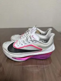 ナイキ ズーム フライ6 ランニングシューズ ホワイト/ピンク　24cm