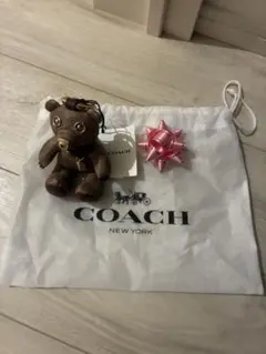 COACH ベア バッグチャーム キーホルダー【新品未使用タグ付き】 送料込