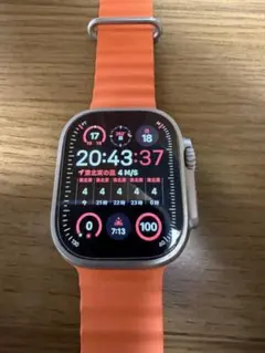 Apple Watch Ultra 2 オレンジバンド