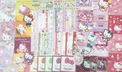 キティ　メモ帳　バラメモ　サンリオ　レターセット　レトロ　ダイカット