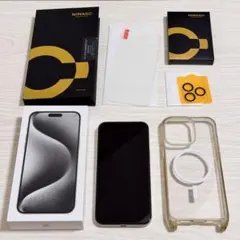 【美品】iPhone 15 Pro MAX 512GB ホワイトチタニウム