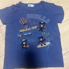 DOUBLE.B ブルー Tシャツ 100のサムネイル
