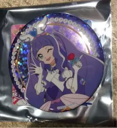 映画 キミとアイドルプリキュア ブルジュラ ホログラム缶バッジ マジェスティ