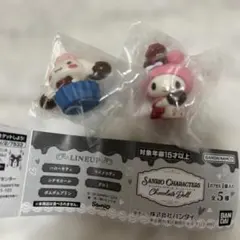 サンリオキャラクターズ チョコレートドール シナモロール、マイメロディ