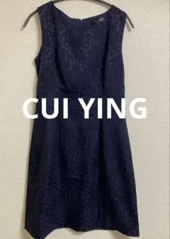 CYING✨ ネイビー ノースリーブ ワンピース M