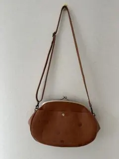 ☆Kanmiがま口ドットショルダー☆