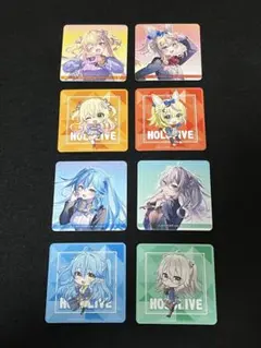 非売品　GiGO ねぽらぼ　コースター　コンプリート8種　おまけ付き　ホロライブ